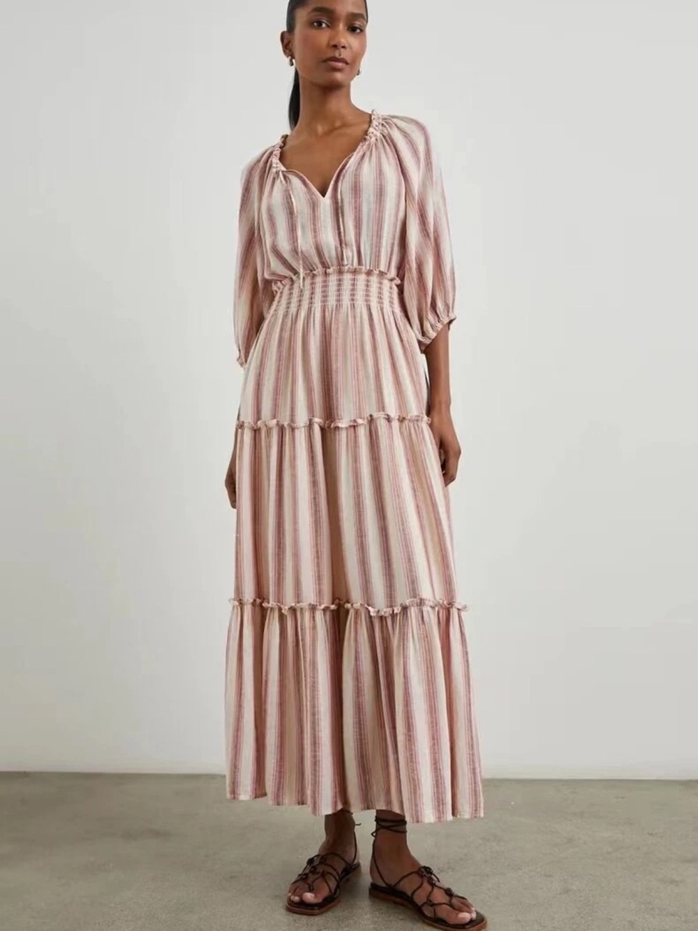 Rails Caterine Dress in Camino Stripe Size M~ Pristine